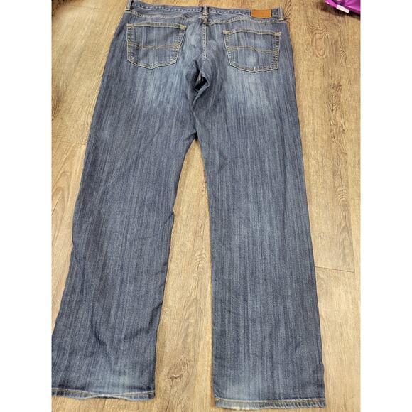 Bob Timberlake Mens Jeans Straight Leg Size 36x28 Distressed - Picture 1 of 5